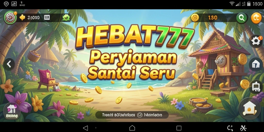 Tampilan gameplay HEBAT777 yang mengasyikkan dan penuh warna.