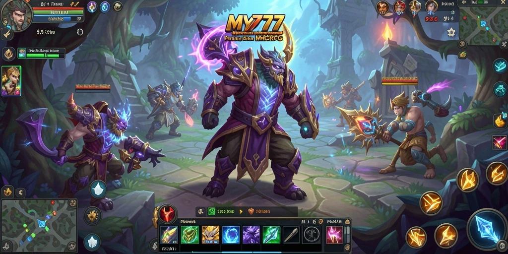 Gameplay seru dalam dunia fantasi MY777.